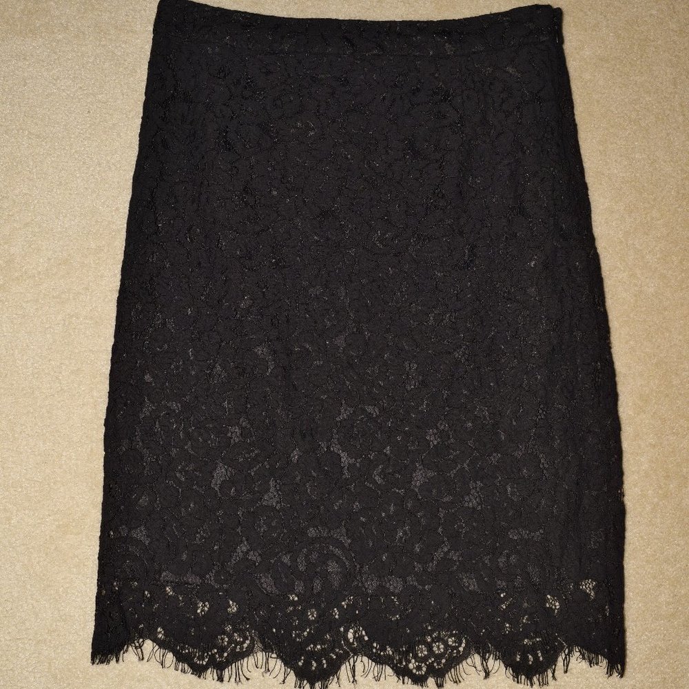 Stitch Fix Brixon Ivy lace pencil skirt black